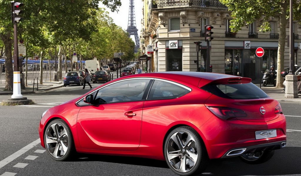 2010 Опель-GTC Париж Концепт