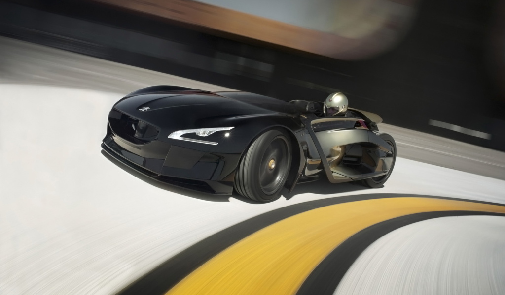 2010 Пежо-EX1 Концепт