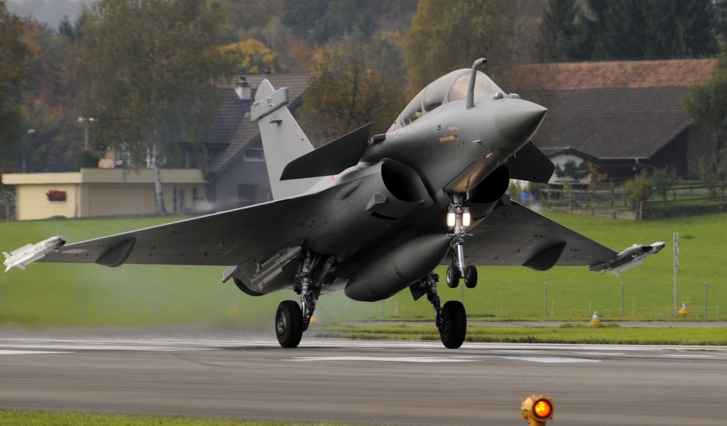 На взлетной