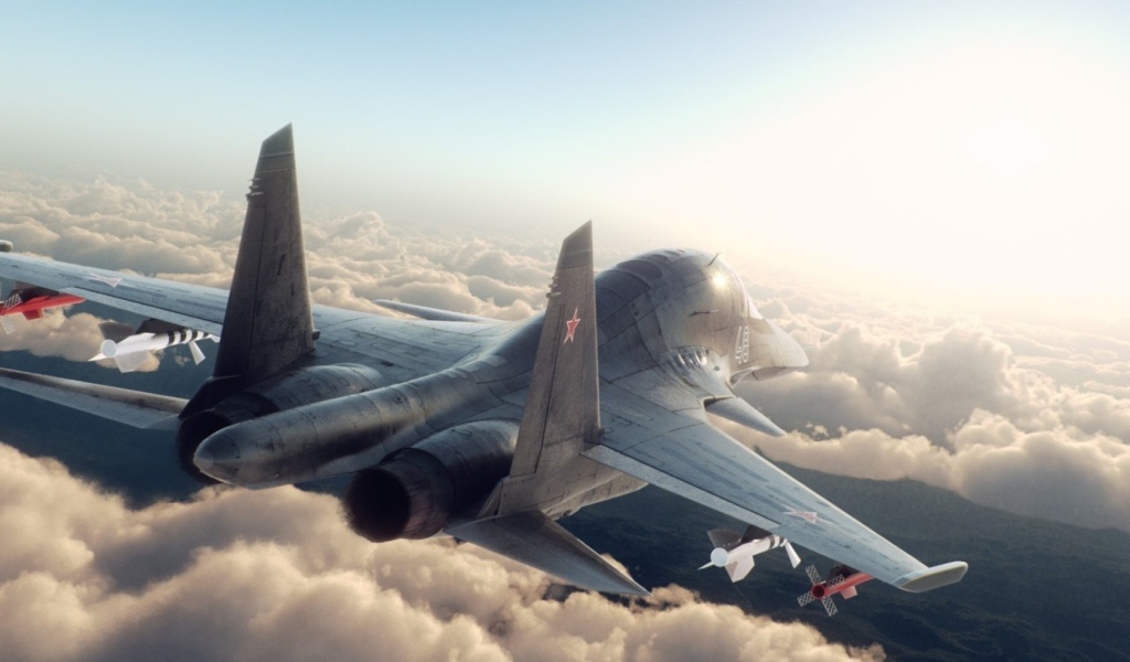 истребитель Су 34