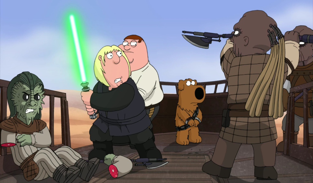 Family Guy Звездные войны