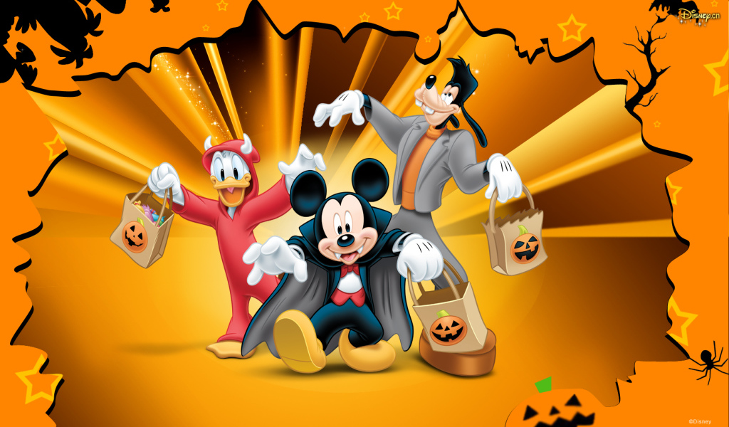 Дональд Гуффи и Микки