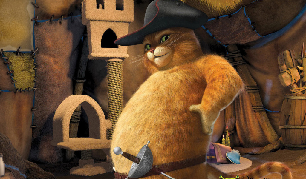 Шрэк навсегда. Кот