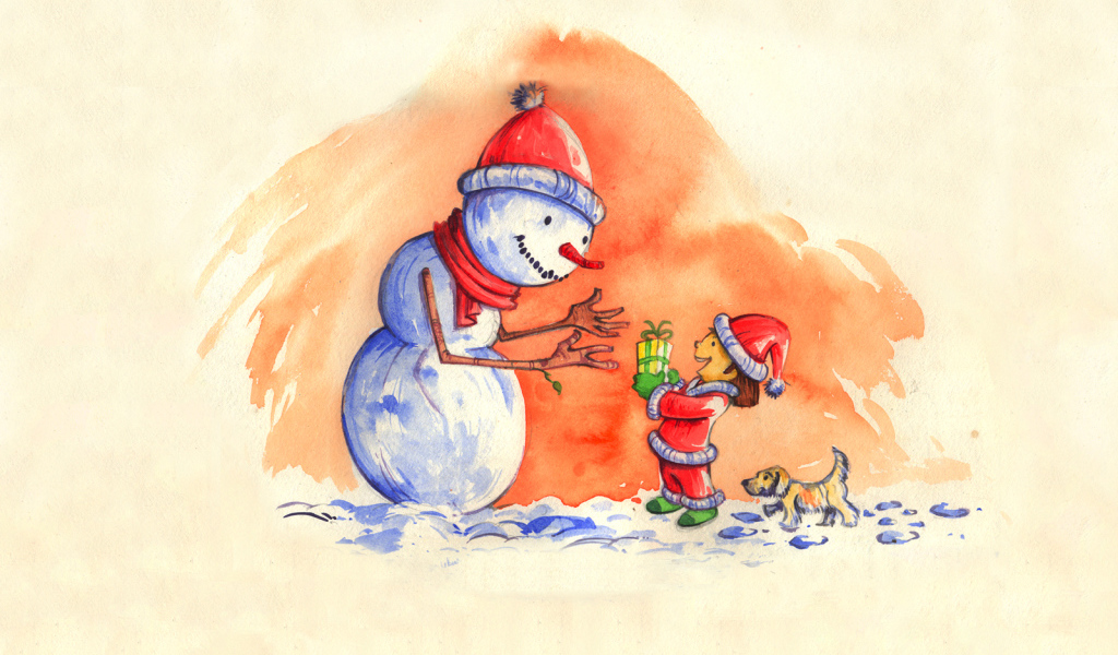 Подарок ребенку на Рождество