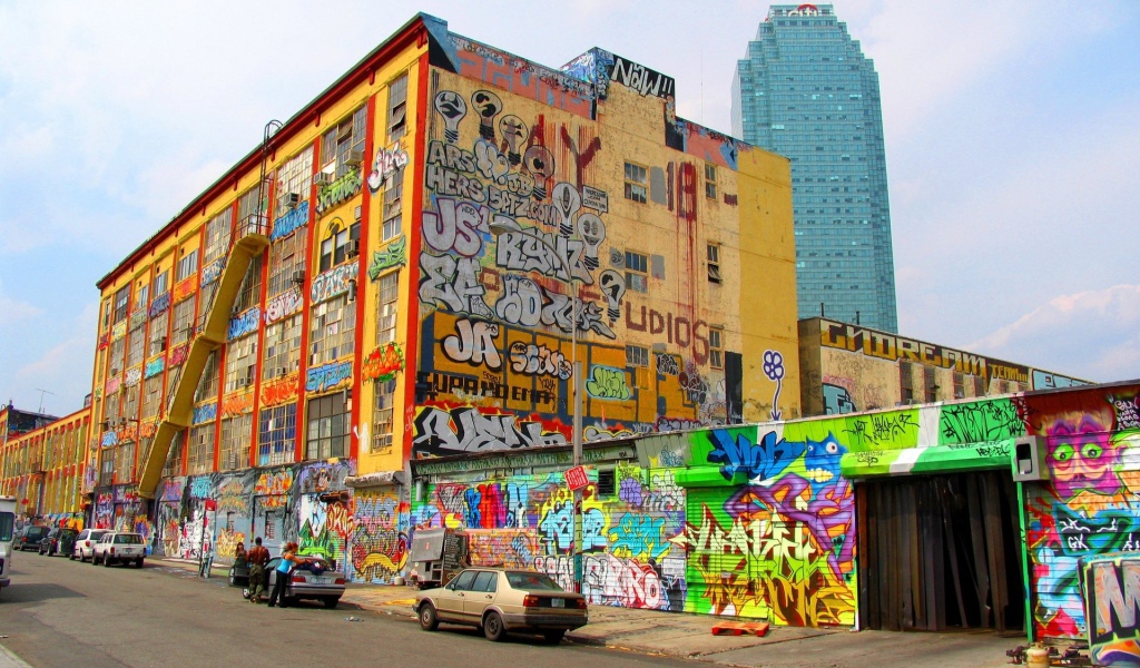 Городское граффити