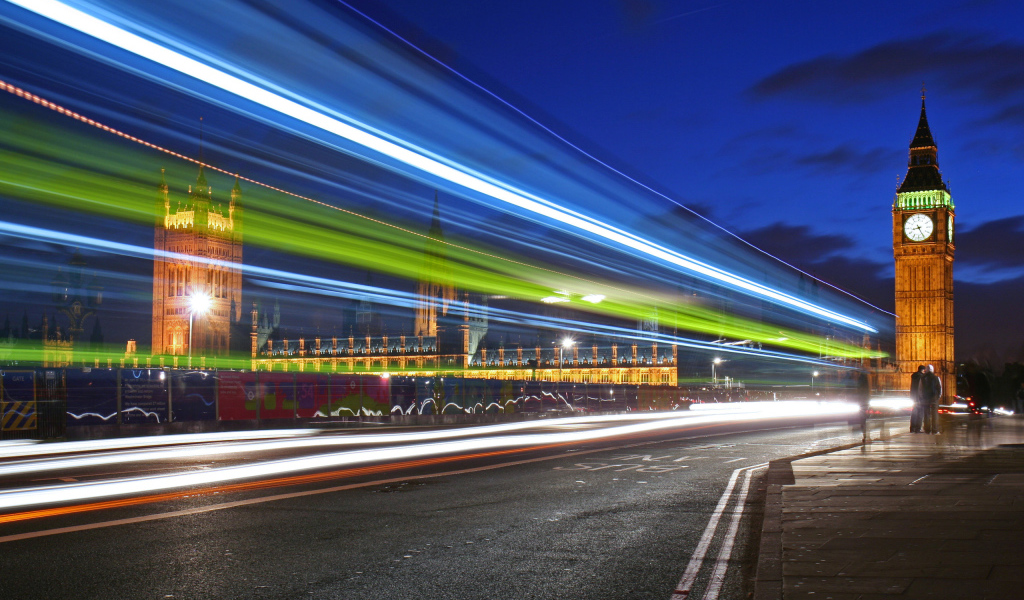 Ночные огни Лондона