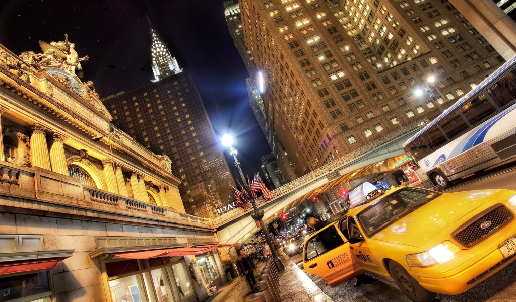 Ночной Нью Йорк