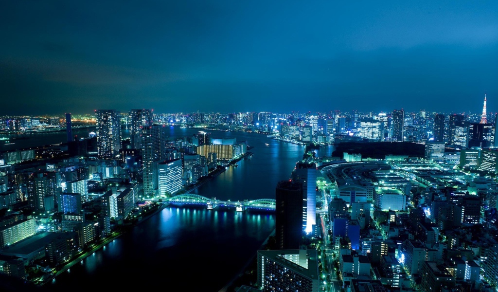 Ночной Токио