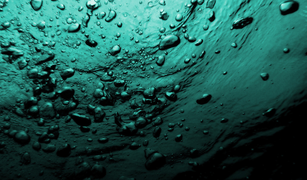 Пузыри воздуха в воде