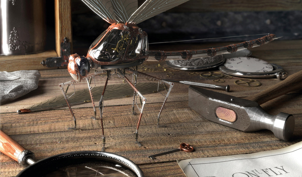 Механическая стрекоза