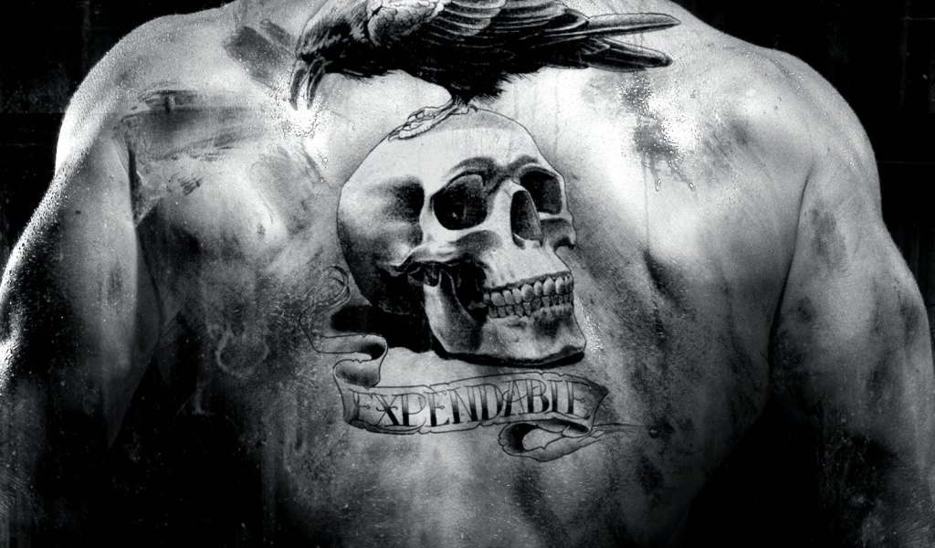 Тату на спине