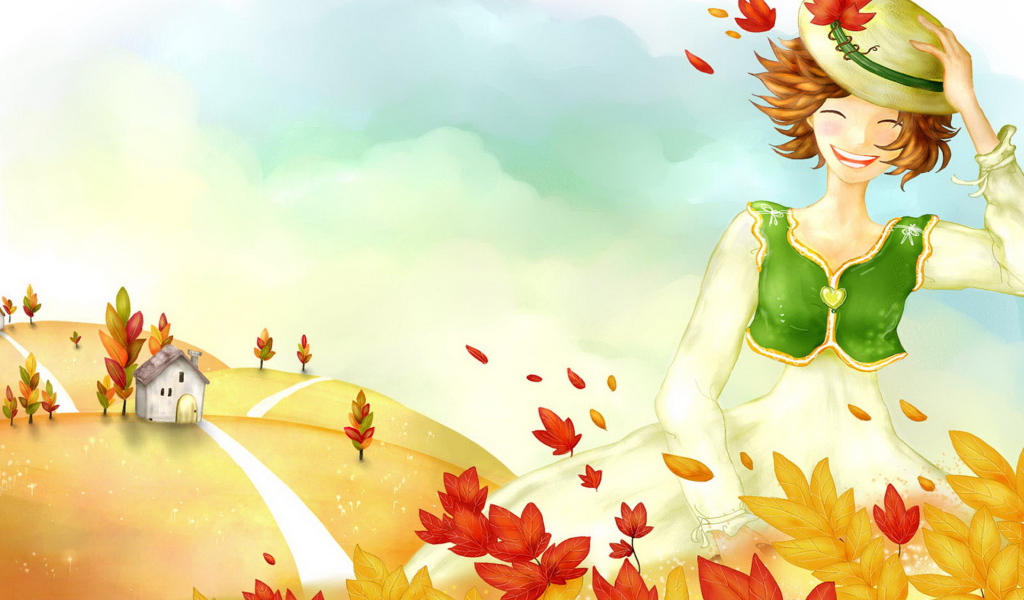 Осенняя улыбка