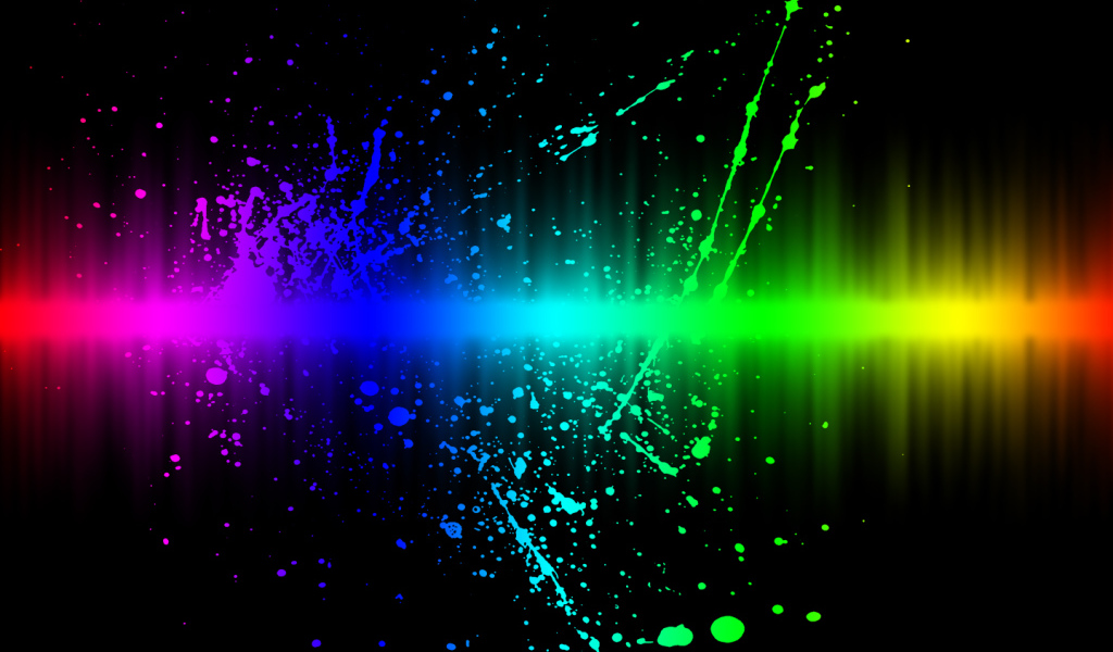 Яркая краска