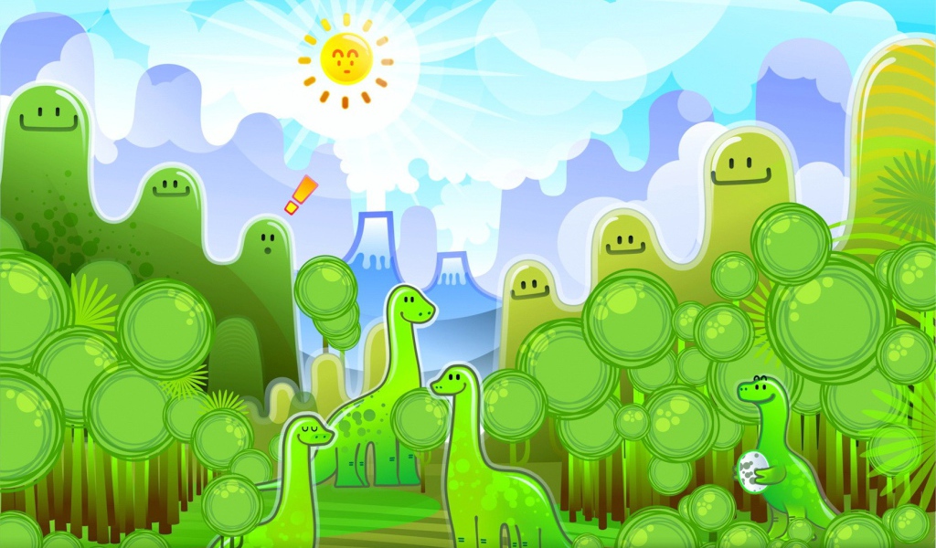 Динозавры из мультфильма