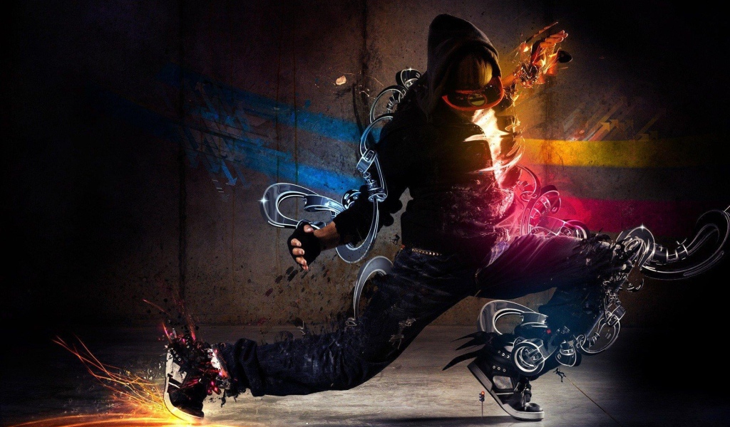 Энергия идущая от танца