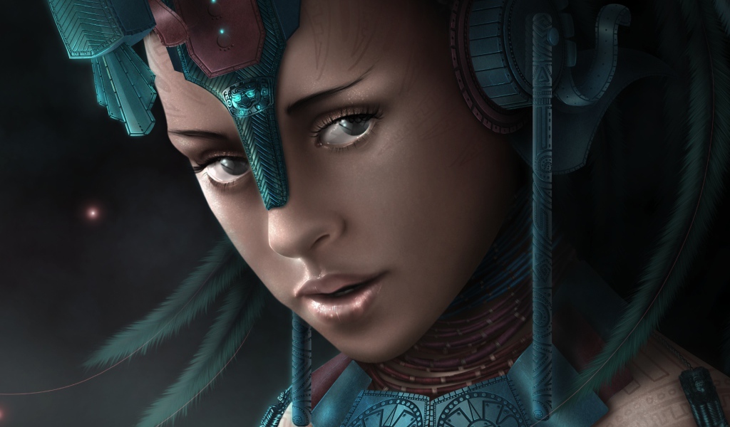 Девушка племени Майя