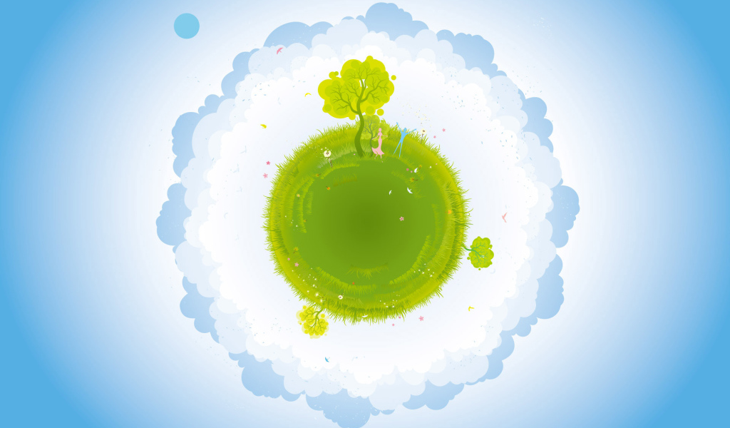 Зеленая планета