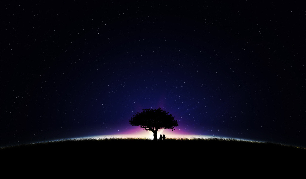 Звезды на ночном небе