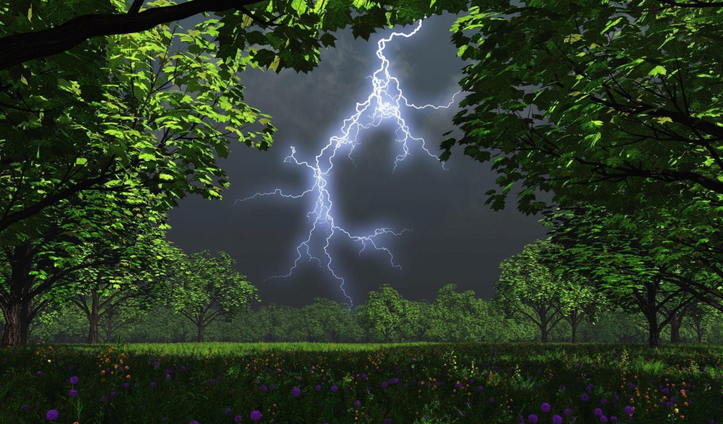 Гроза гром и молния