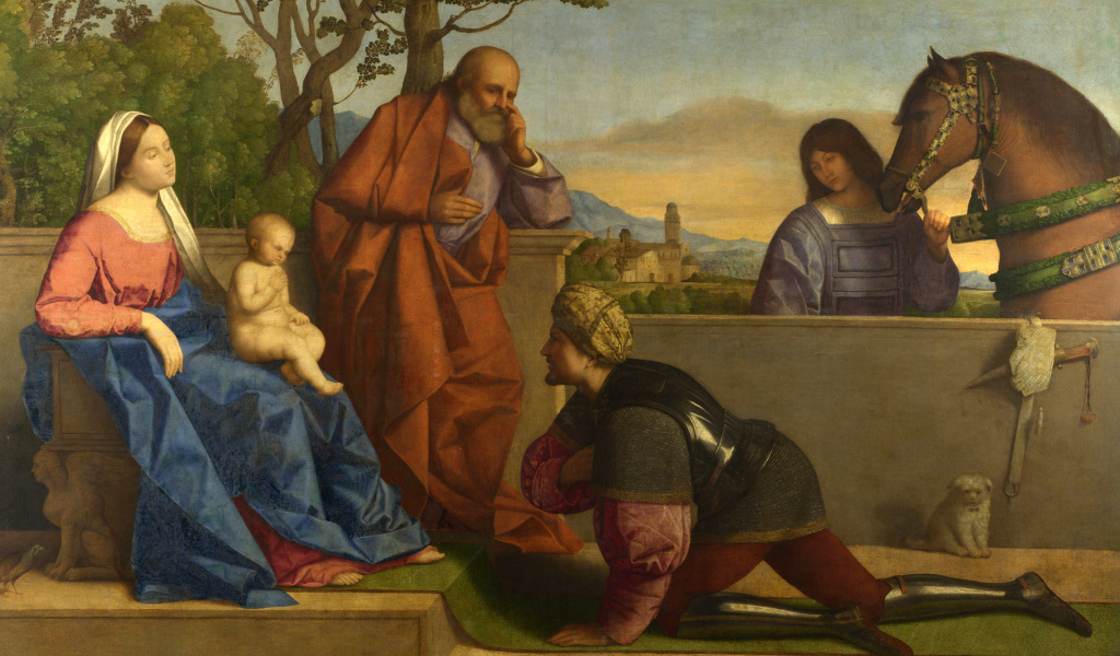 Живопись Младенец