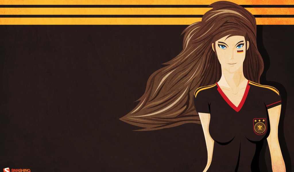 Немецкая болельщица