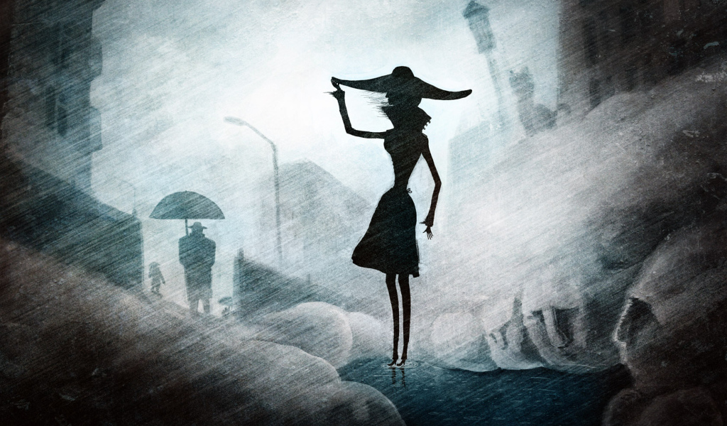 Сильный дождь