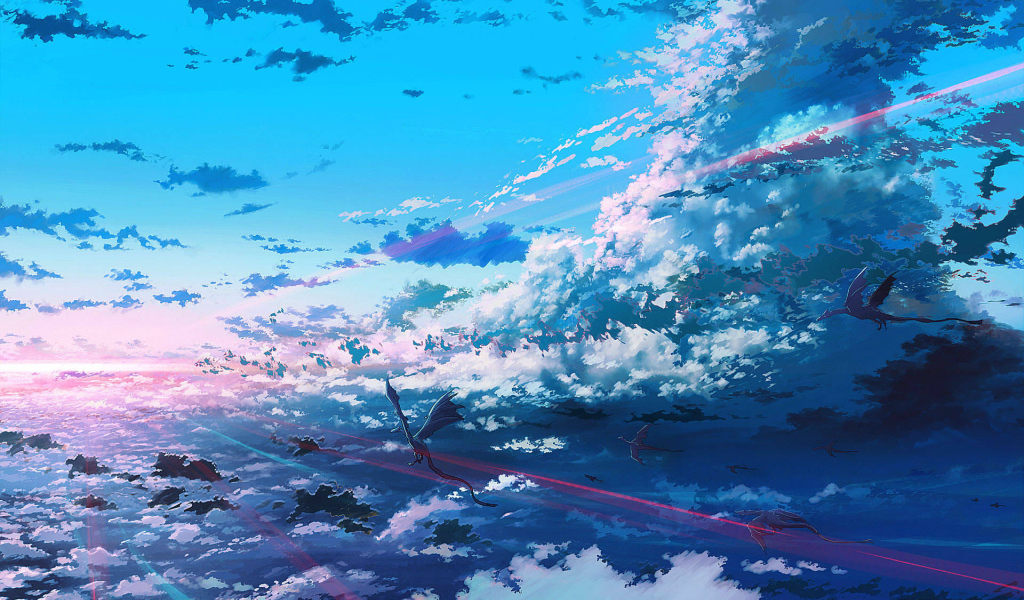 Драконы в облаках