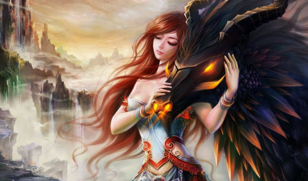 Девушка и дракон