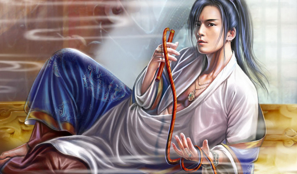 Раскуривая кальян