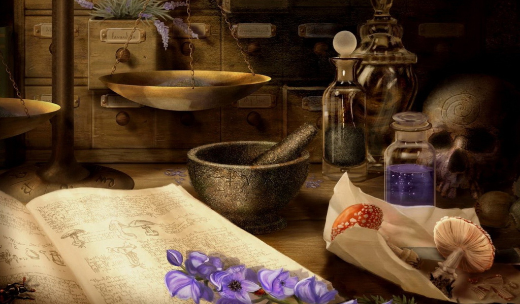 Приготовление снадобья