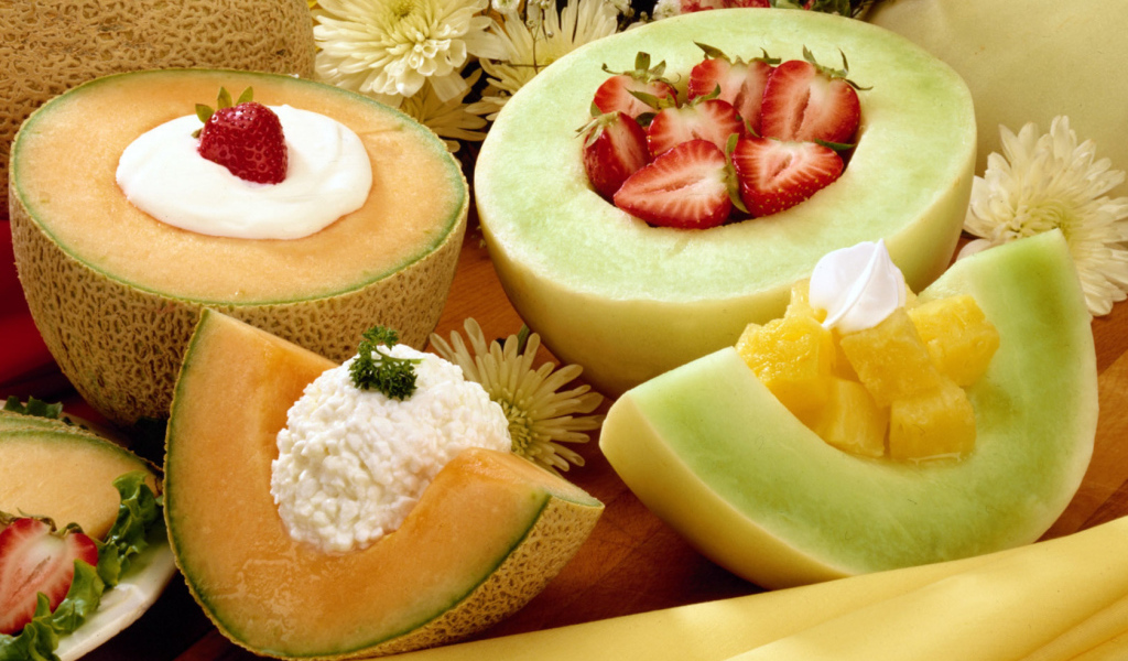 Дынный десерт