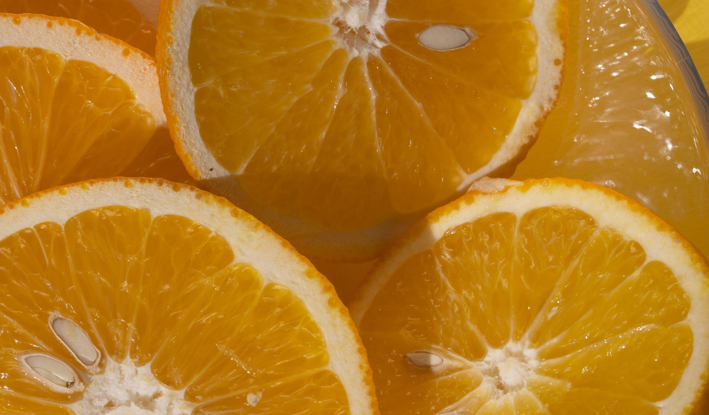 Дольки апельсина
