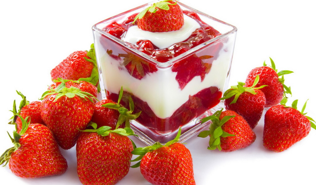 Клубника со сливками