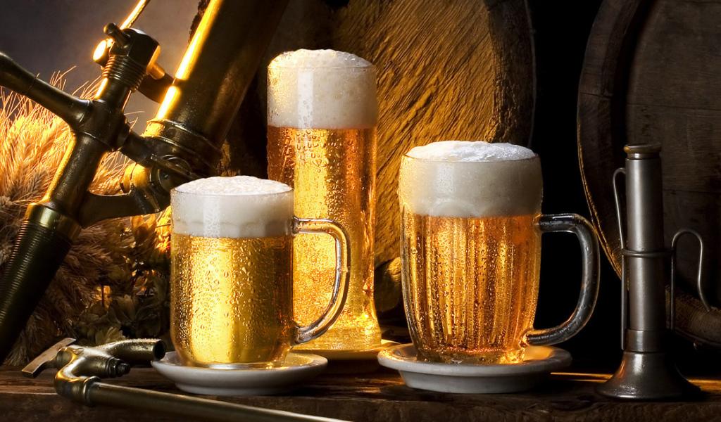 Пенное пиво