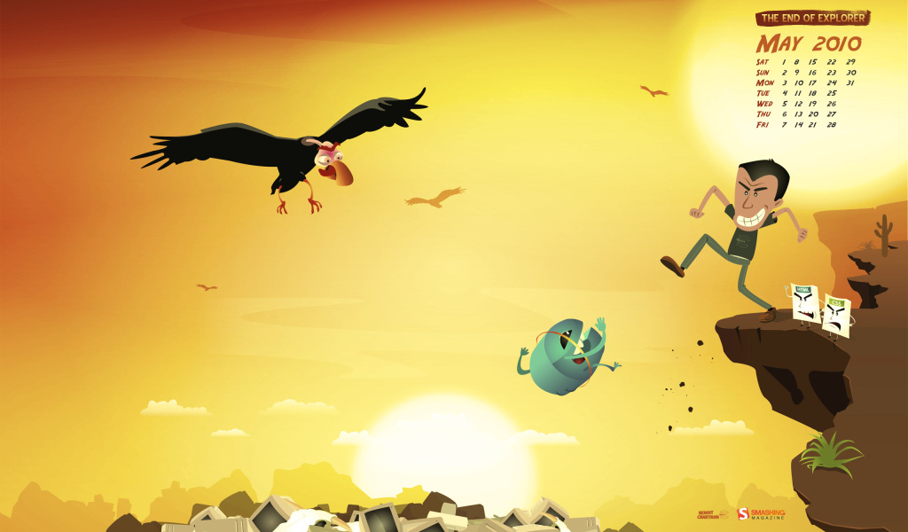 Прощай Explorer, Май 2010