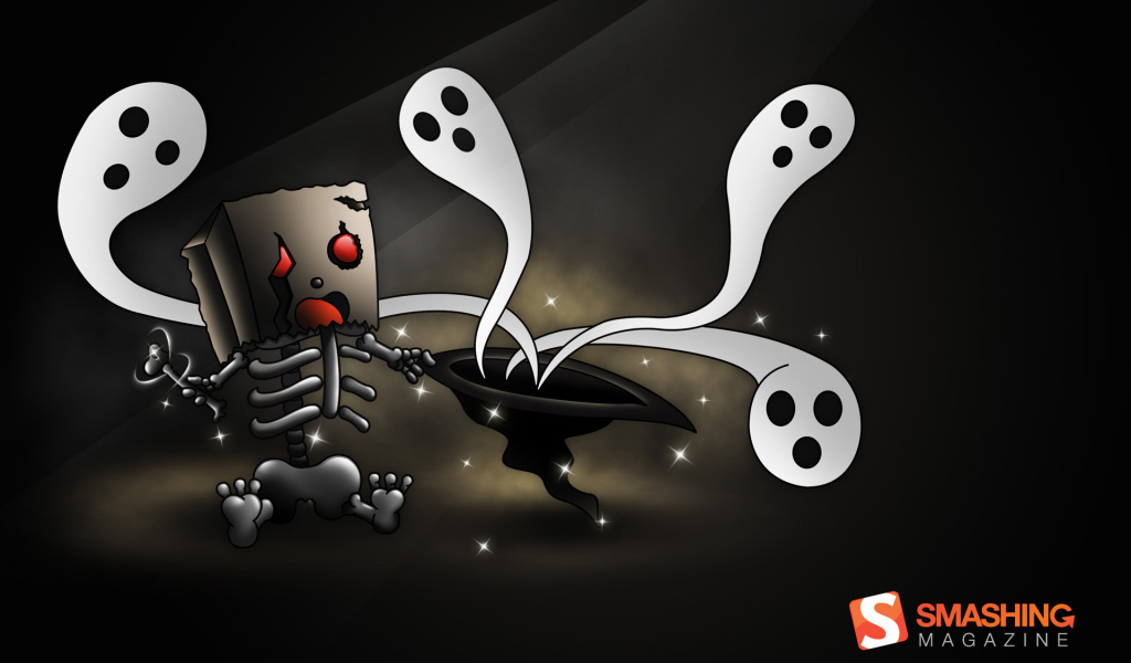 Скелет и привидения