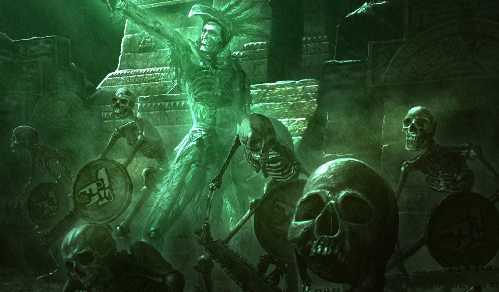 Ацтеки Black and White 2