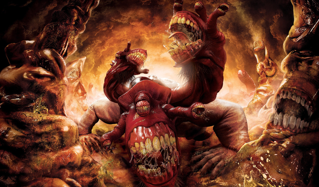 Чудовище из компьютерной игры