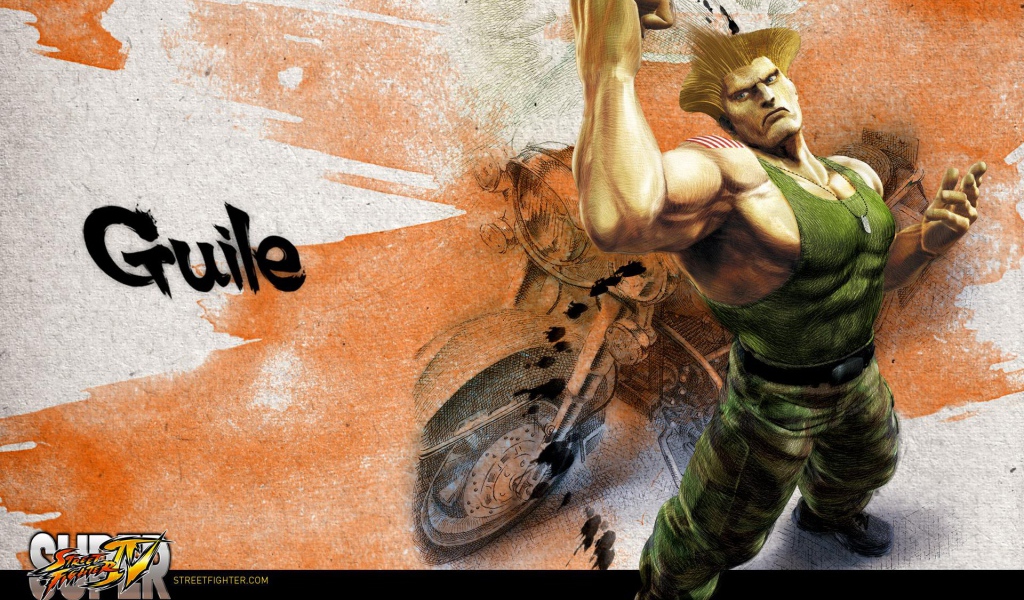 Guile Street Fighter 4 файтинг