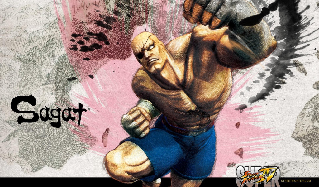 Sagat Street Fighter IV