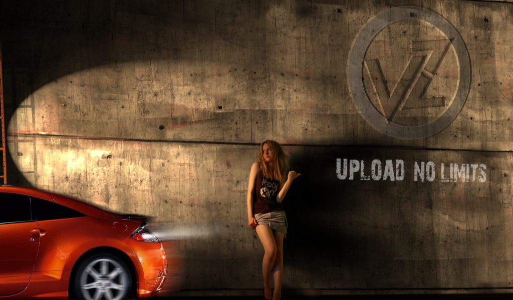 Голосующая девушка