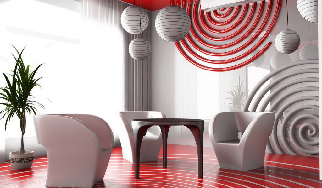 Дизайн в стиле будущего