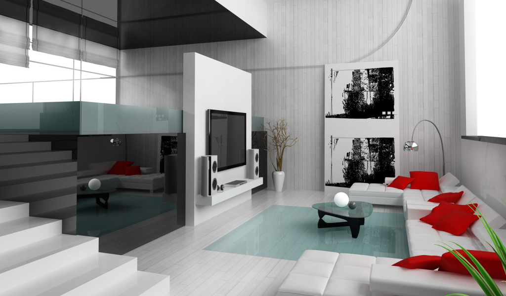 Интерьер гостинной