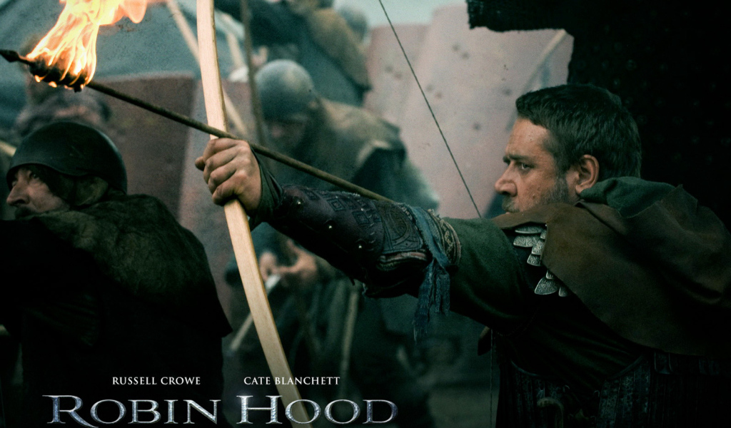 Робин Гуд с Расселом Кроу