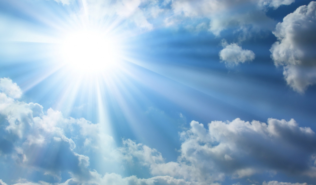 Голубое небо