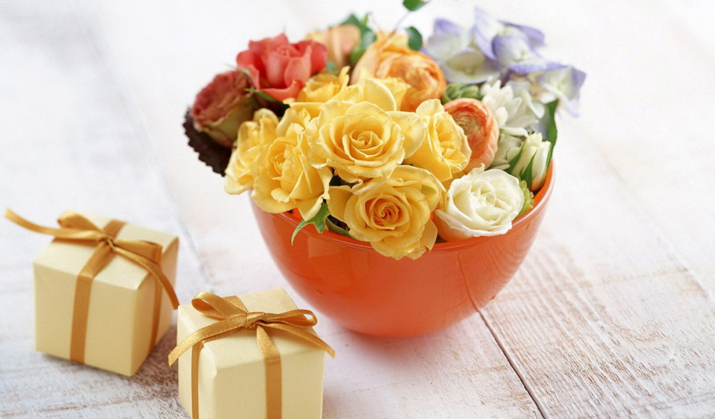 Чаша цветов