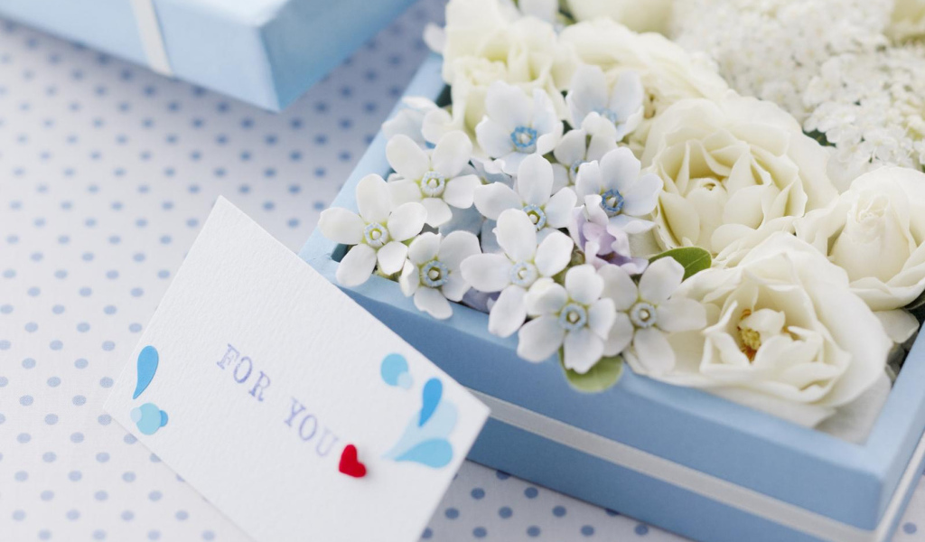 Цветочки в подарок