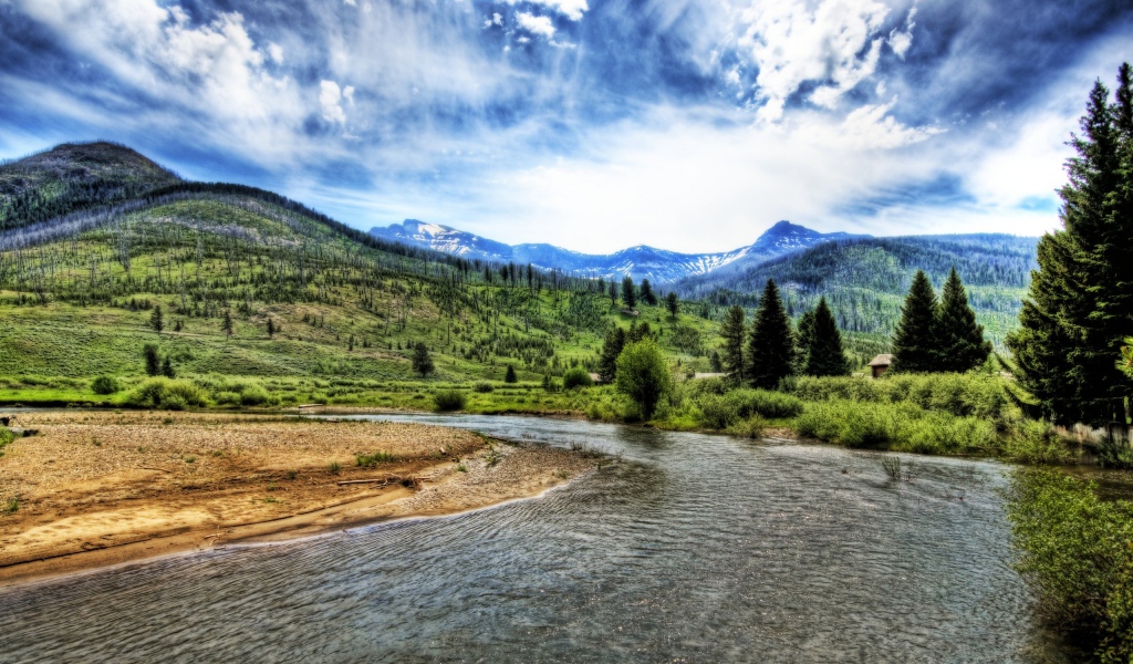 Изумительные горные места