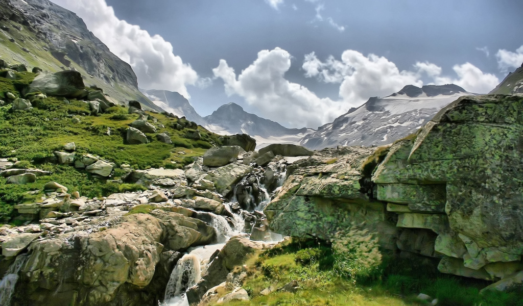 Ручей в горах