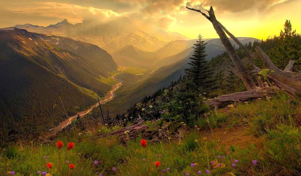 Горная долина